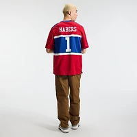 Men's Nike Malik Nabers Royal New York Giants  Player Game Jersey