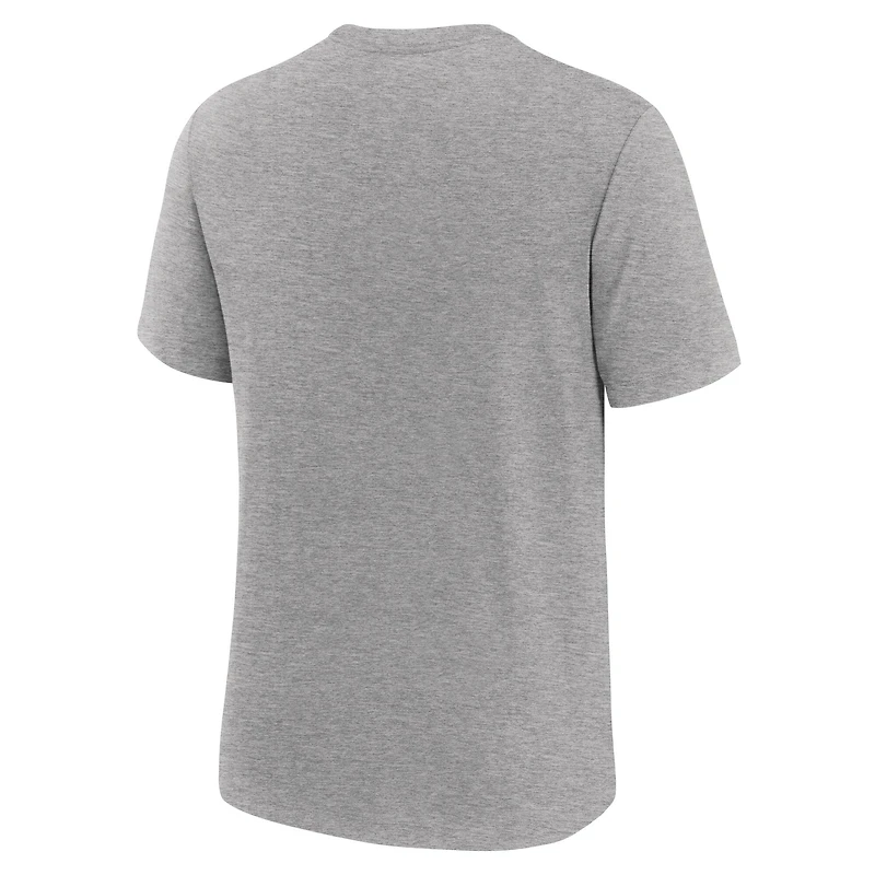 Men's Nike Malik Nabers Heather Gray New York Giants Player Graphic T-Shirt