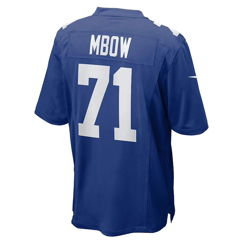 Maillot Nike Marcus Mbow Royal New York Giants pour homme