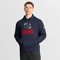 Men's Nike Navy New York Giants Best Season Rewind Club Pullover Hoodie