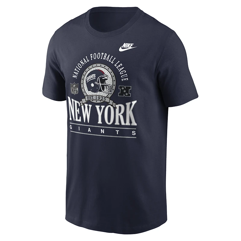 Men's Nike Navy New York Giants Rewind Essential T-Shirt