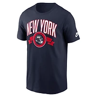 Men's Nike Navy New York Giants Rewind Front and Back Hit Essential T-Shirt