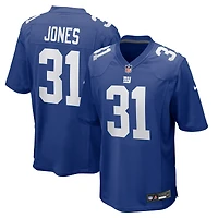 Maillot Nike Nic Jones Royal pour homme des New York Giants