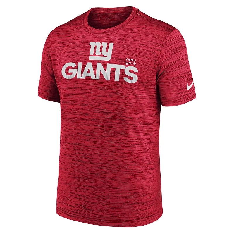 Men's Nike Red New York Giants Blitz Velocity Modern Dri-FIT T-Shirt