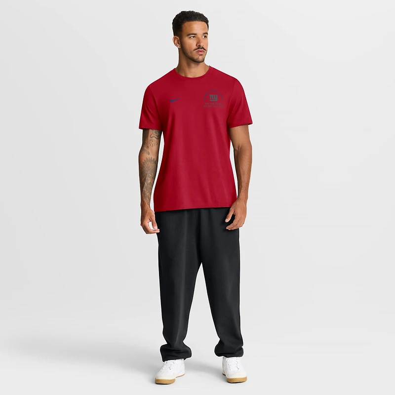 Men's Nike Red New York Giants Essential T-Shirt