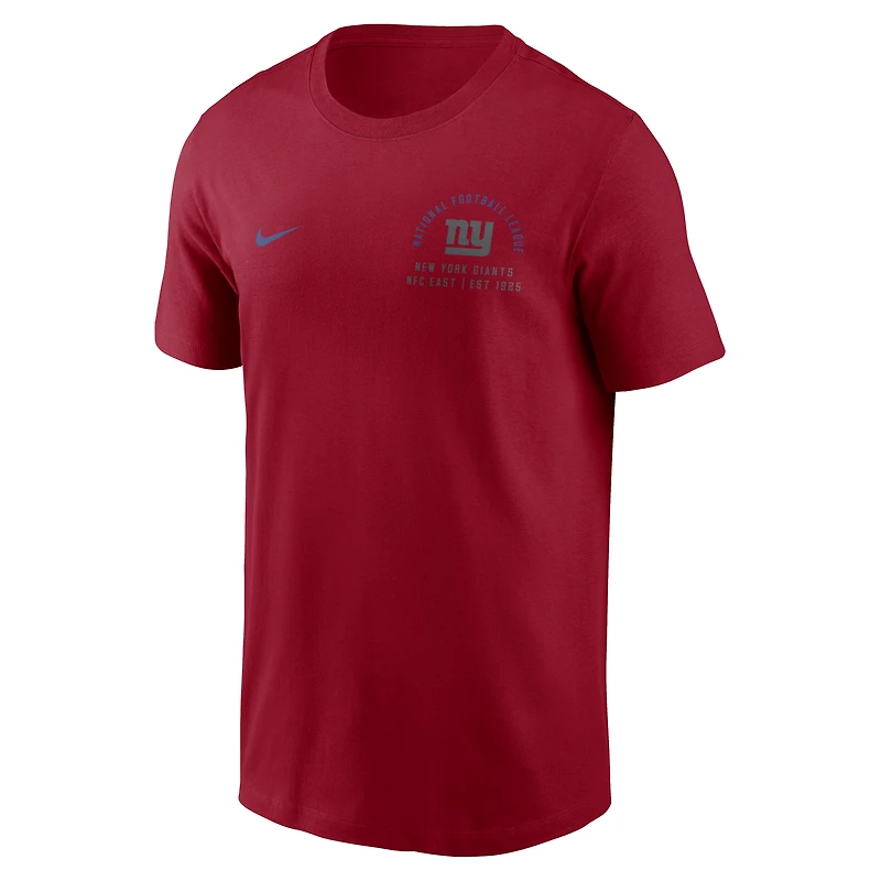 Men's Nike Red New York Giants Essential T-Shirt