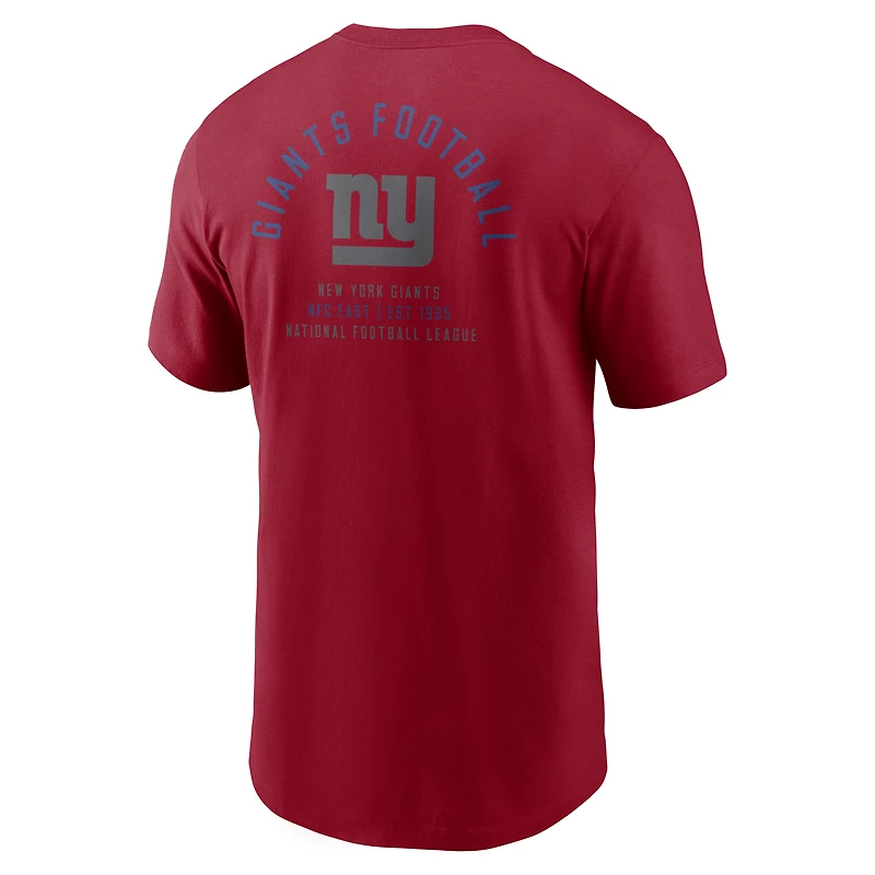 Men's Nike Red New York Giants Essential T-Shirt
