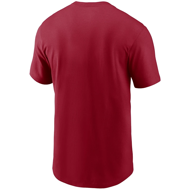 Men's Nike Red New York Giants Hometown Collection Big Blue T-Shirt