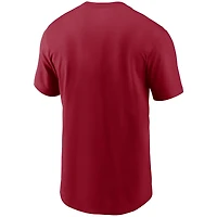 Men's Nike Red New York Giants Hometown Collection Big Blue T-Shirt