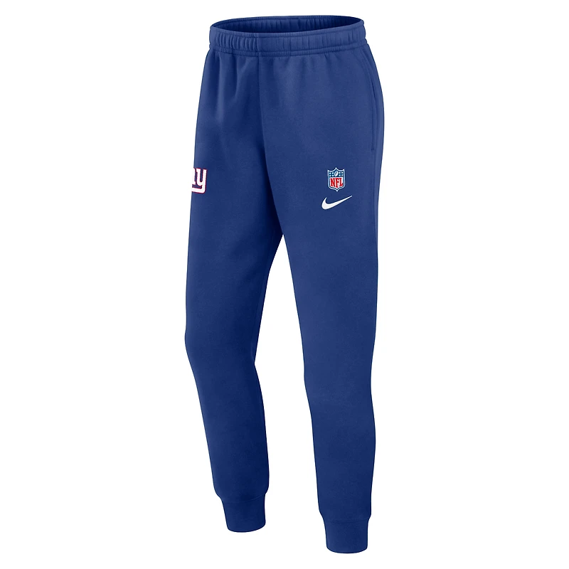 Pantalon Nike Royal New York Giants 2024 Sideline Club pour homme