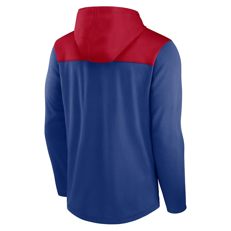 Sweat à capuche Nike Royal New York Giants Fan Gear pour homme