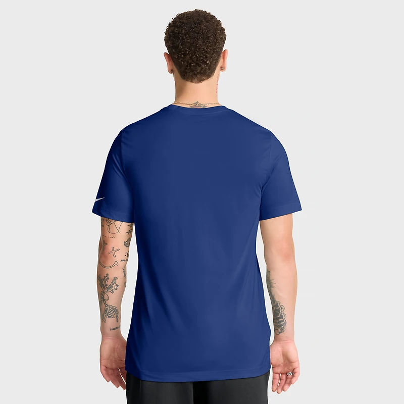 T-shirt Nike Dri-FIT Legend Icon des Giants de New York, bleu royal, pour homme