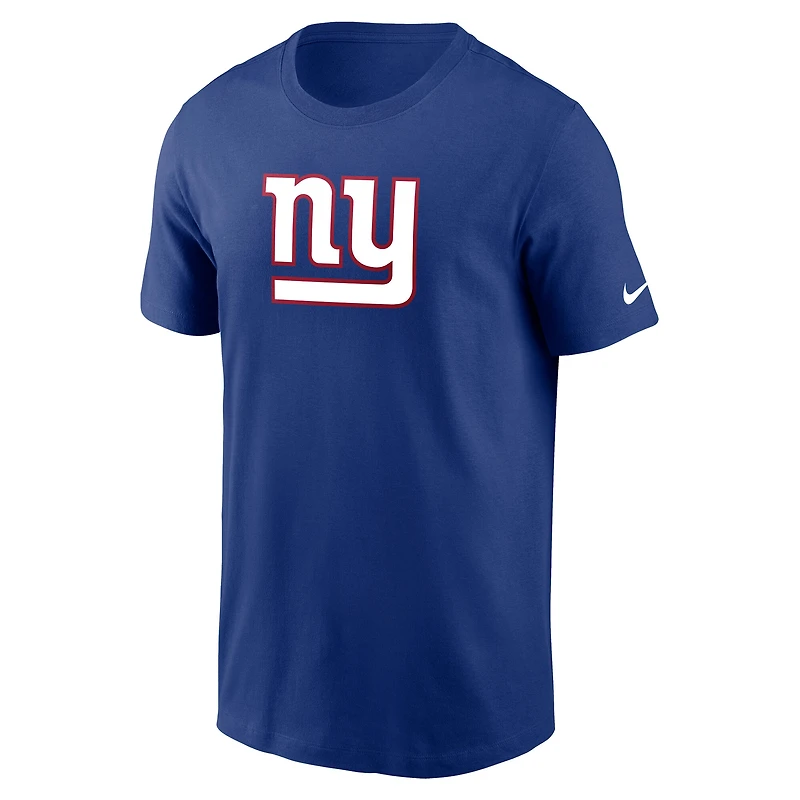Men's Nike Royal New York Giants Primetime Logo Essential T-Shirt