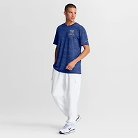 Men's Nike Royal New York Giants Sideline Double Covered Dri-FIT Velocity T-Shirt