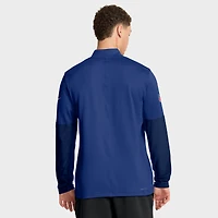 Men's Nike Royal New York Giants Sideline Dri-FIT Half-Zip Pullover