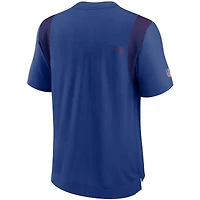 Men's Nike Royal New York Giants Sideline Player UV Performance T-Shirt