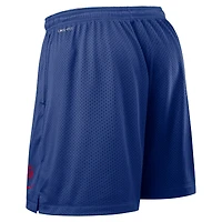 Short réversible Nike Royal New York Giants Sideline Dri-FIT pour homme