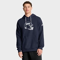 Sweat à capuche Nike Royal New York Giants Sideline Standard Issue Alt 2 Dri-FIT pour homme