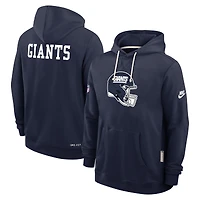 Sweat à capuche Nike Royal New York Giants Sideline Standard Issue Alt 2 Dri-FIT pour homme