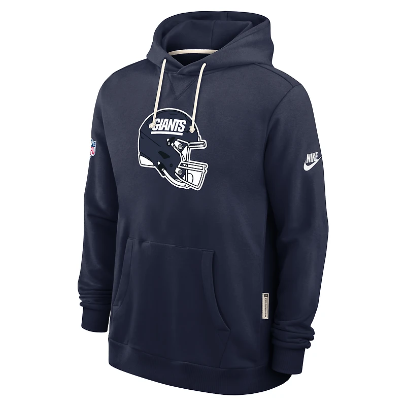 Sweat à capuche Nike Royal New York Giants Sideline Standard Issue Alt 2 Dri-FIT pour homme