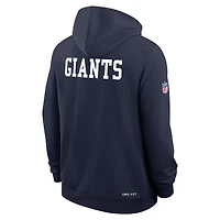 Sweat à capuche Nike Royal New York Giants Sideline Standard Issue Alt 2 Dri-FIT pour homme