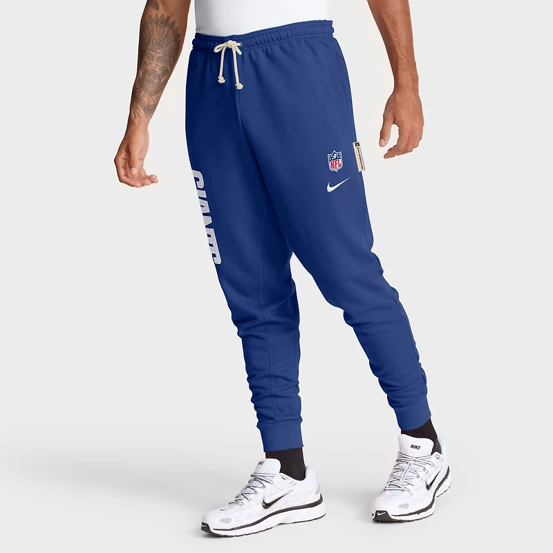 Pantalon fuselé Nike Royal New York Giants Sideline Standard Issue Ground Game Dri-FIT pour homme