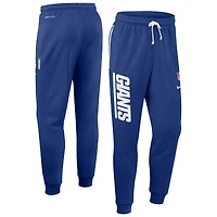 Men's Nike Royal New York Giants Sideline Standard Issue Ground Game Dri-FIT Taper Pants