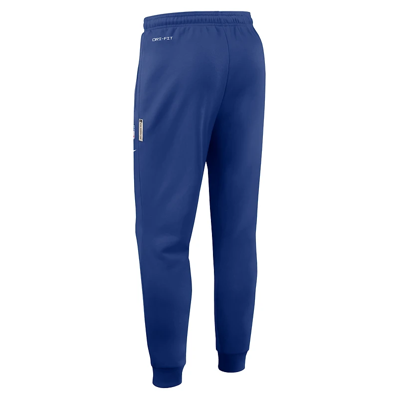Pantalon fuselé Nike Royal New York Giants Sideline Standard Issue Ground Game Dri-FIT pour homme