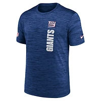 Men's Nike Royal New York Giants Sideline Velocity Dri-FIT T-Shirt