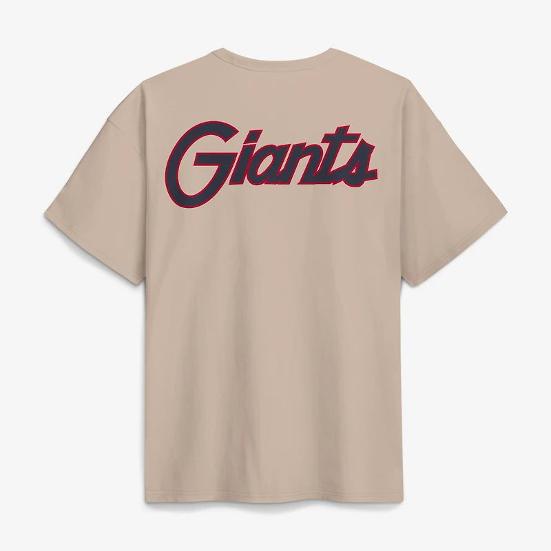 Men's Nike Sand New York Giants Rewind Max90 T-Shirt