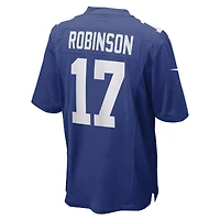 Maillot de joueur match Nike Wan'Dale Robinson Royal New York Giants pour homme
