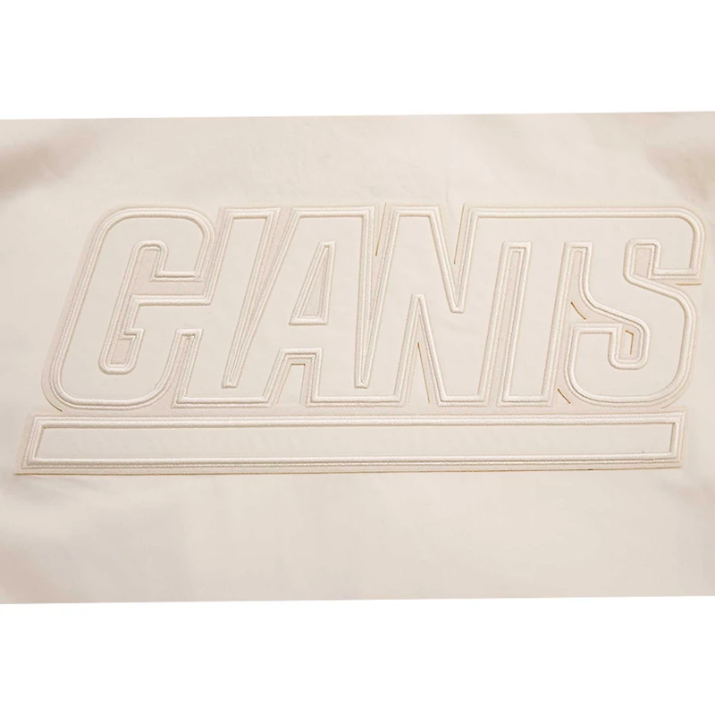 Veste neutre à glissière pleine longueur Pro Standard New York Giants pour homme