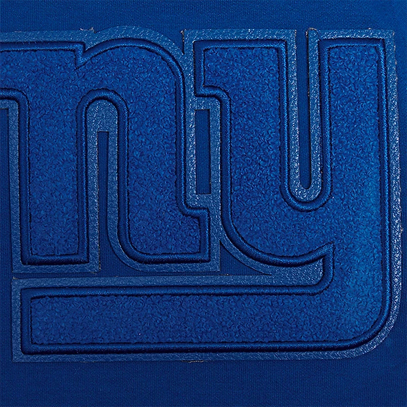 Sweat à capuche triple ton sur Pro Standard Royal New York Giants pour hommes