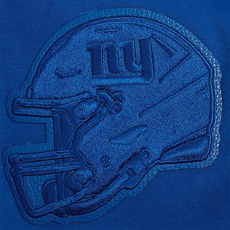 Sweat à capuche triple ton sur Pro Standard Royal New York Giants pour hommes