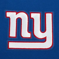 Men's Pro Standard Royal New York Giants Turn It Up Drop Shoulder Pullover Sweatshirt