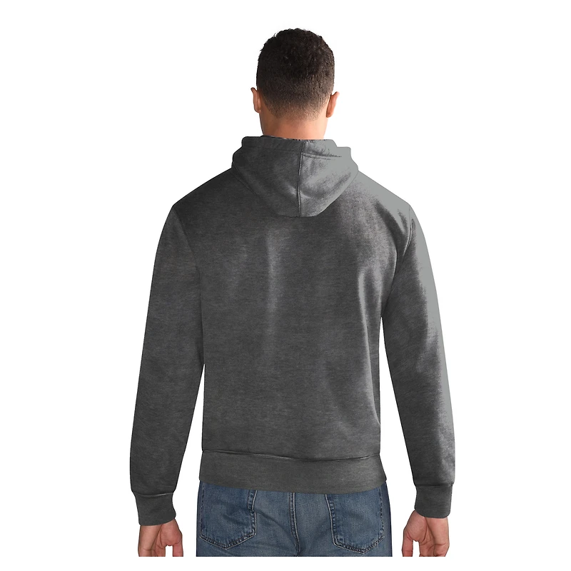Sweat à capuche pour homme Starter Charcoal New York Giants
