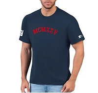Men's Starter Navy New York Giants 1925 Collection T-Shirt