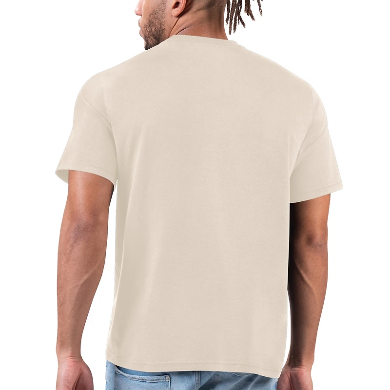 T-shirt Starter Oatmeal pour hommes, collection des Giants de New York 1925