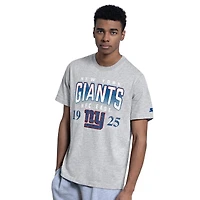 Men's Starter  Royal/Gray New York Giants Two-Pack Logo T-Shirt Set