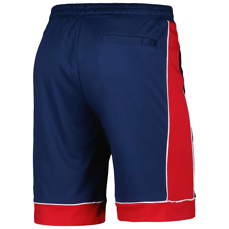 Men's Starter Royal/Red New York Giants Vintage Fan Favorite Shorts