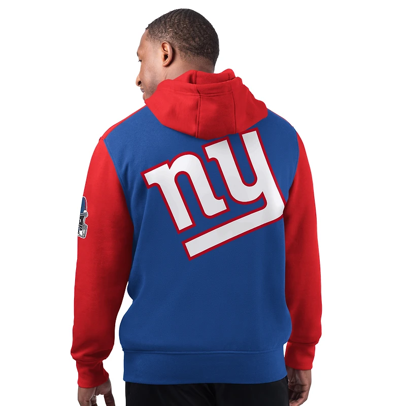Sweat à capuche Extreme Starter Royal New York Giants pour homme