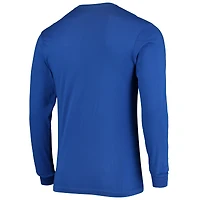 T-shirt à manches longues Starter Royal New York Giants pour homme