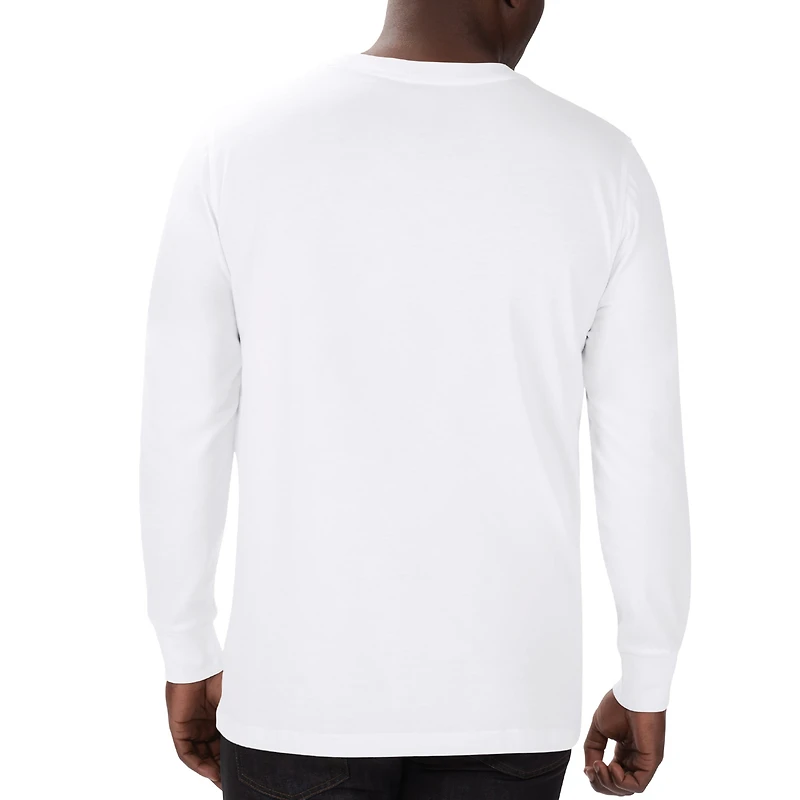 T-shirt à manches longues pour hommes Starter White New York Giants 1925 Collection