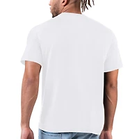 T-shirt Starter blanc pour hommes des Giants de New York, collection 1925