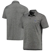 Polo Sankaty à rayures Destin des Giants de New York pour hommes Vineyard Vines Charcoal