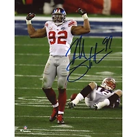 Michael Strahan New York Giants Autographed 8'' x 10'' Standing Over Brady Photograph