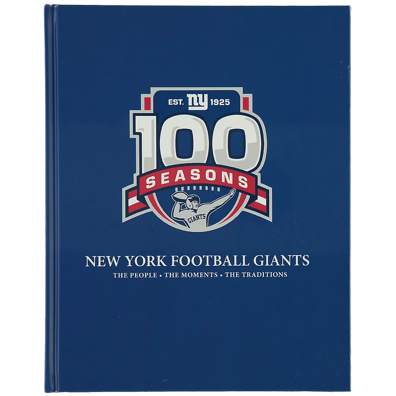 Livre de table basse sur les 100 saisons des Giants de New York