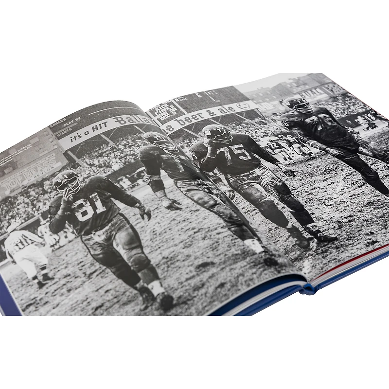 Livre de table basse sur les 100 saisons des Giants de New York