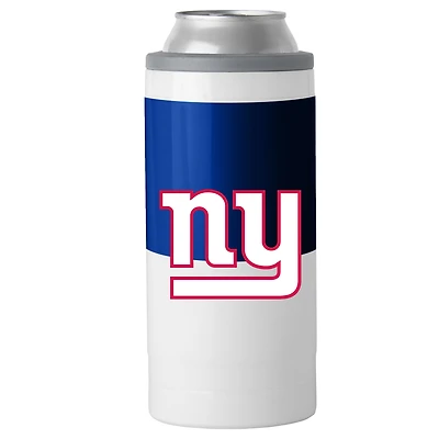 Glacière pour canette mince Colorblock de 12 oz des New York Giants