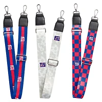 Ensemble de 3 sangles de sac des Giants de New York